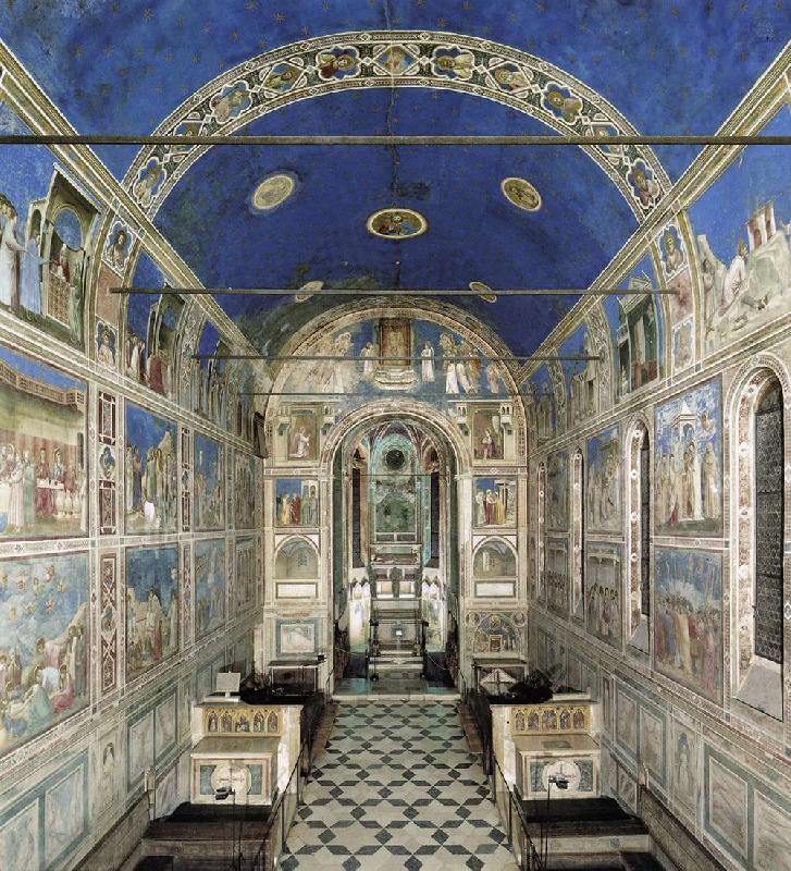 The Chapel viewed from the entrance dfg, GIOTTO di Bondone